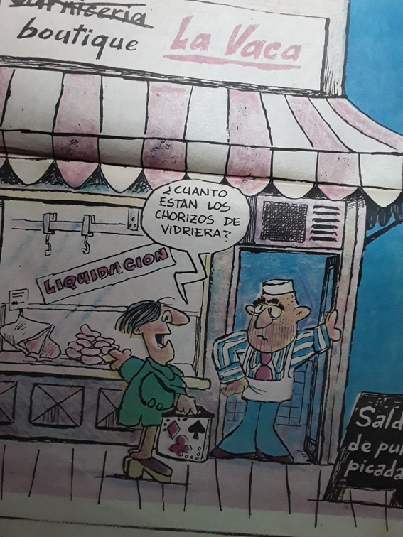 Reproducimos una contratapa de la recordada revista 